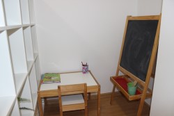 Sala de espera niños del Centro de Psicología